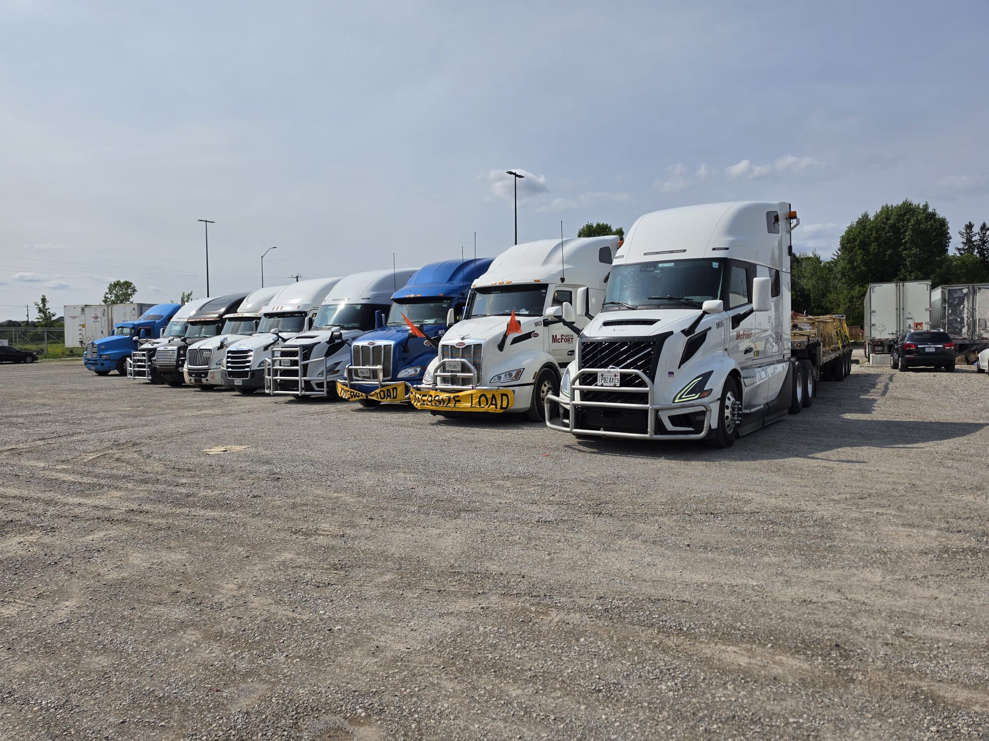 Kitchener-Waterloo yard · full lineup